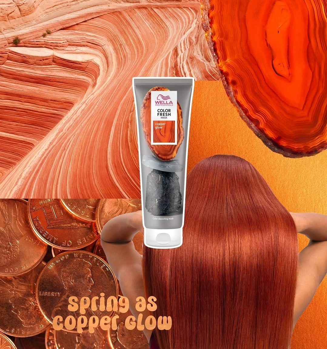Wella Copper Glow Color Fresh Mask