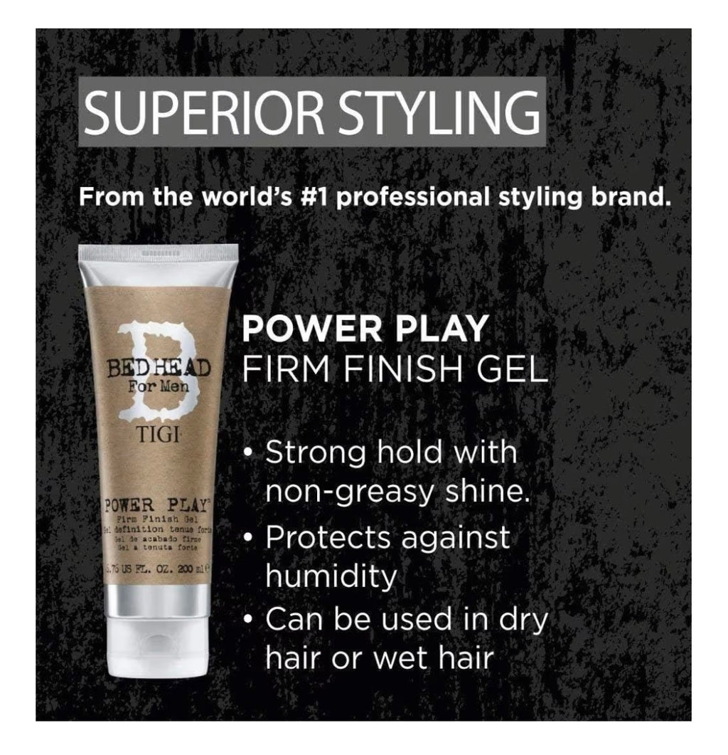 TIGI Bed Head Power Play Firm Finish Gel, Tenuta Forte