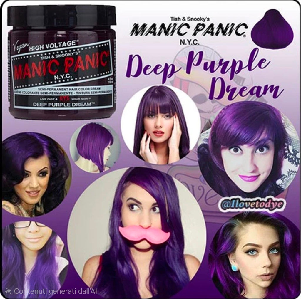 Manic Panic Classic High Voltage Deep Purple Dream 118ml