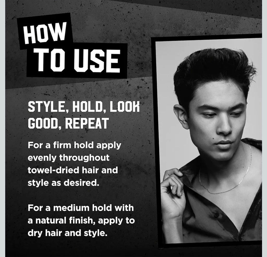 Bed Head by TIGI - Bed Head For Men Pure Texture Hair Paste - Professional Firm Hold Hair Styling - Perfect For Short to Medium Length Hair - 83g