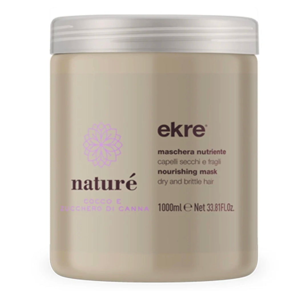 Ekre Nature Shampoo Nutriente +Maschera Nutiente  1000ml