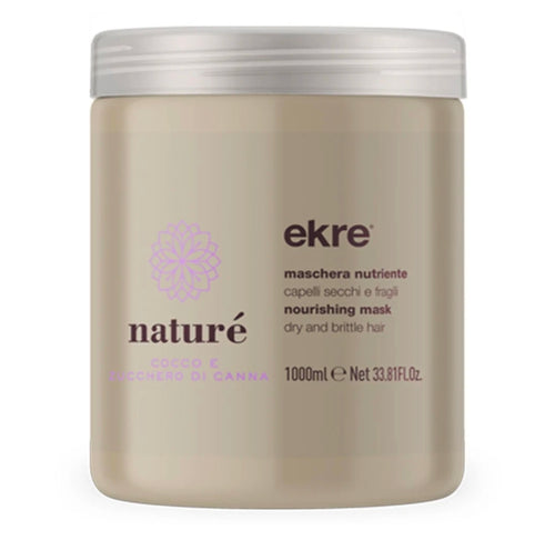 Ekre Nature Shampoo Nutriente +Maschera Nutiente  1000ml