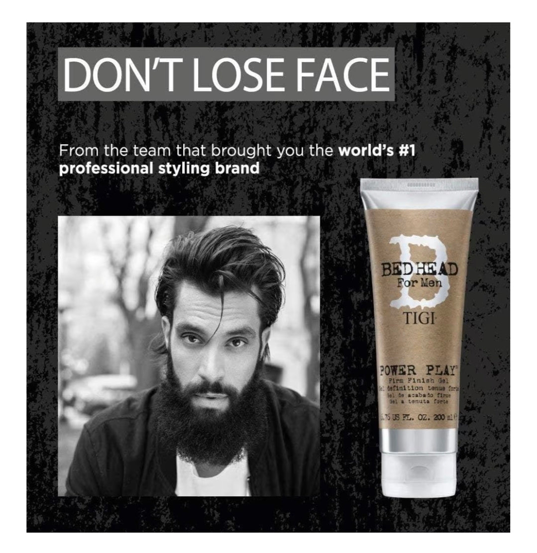 TIGI Bed Head Power Play Firm Finish Gel, Tenuta Forte
